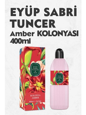 Eyüp Sabri Tuncer Amber Kolonyası Pet Şişe 400 Ml