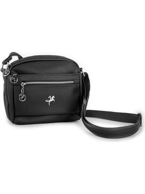 Nas Bag Kadın Çapraz Çanta Siyah Dona