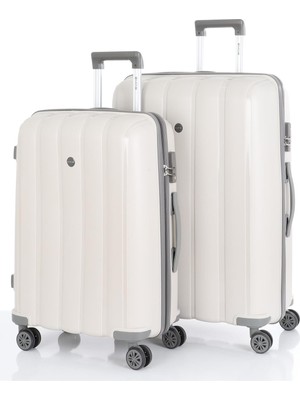 Mçs Polipropilen 3'lü Valiz Seti Büyük & Orta & Makyaj V305