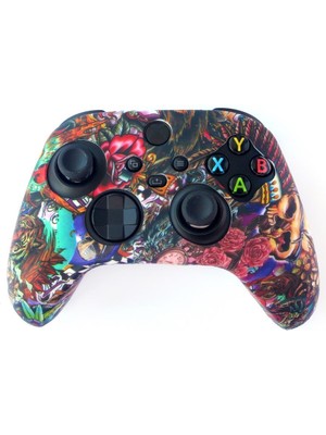 Konsol İstasyonu Xbox Series Desenli Kol Koruyucu Kılıf 6xb 9. Nesil Kol Uyumlu