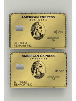 Ludio American Express Gold 2'li Kredi Kartı & Akbil Sticker Kaplama