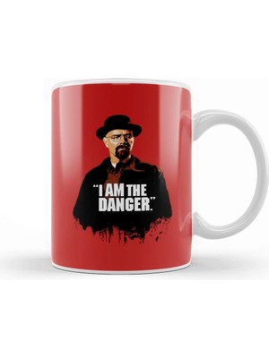 Baskı Dükkanı Walter White Heisenberg I Am The Dangrr Breaking Bad Kupa Bardak Porselen