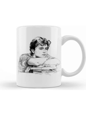 Baskı Dükkanı Elio Call Me By Your Name Timothée Chalamet Kupa Bardak Porselen