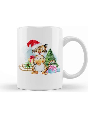 Baskı Dükkanı Yılbaşı Yeni Yıl Konseptli New Year 012 Kupa Bardak Porselen