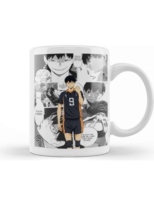 Baskı Dükkanı Haikyuu Kageyama Tobio Kupa Bardak Porselen