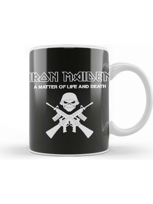Baskı Dükkanı Iron Maiden A Matter Of Life And Death Kupa Bardak Porselen