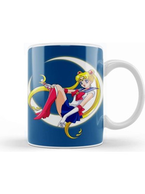 Baskı Dükkanı Sailor Moon 06 Kupa Bardak Porselen
