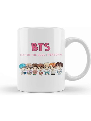 Baskı Dükkanı Kpop Bts Chibi Map Of The Soul Persona Kupa Bardak Porselen