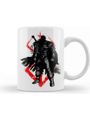 Baskı Dükkanı Crimson Guts Berserk Kupa Bardak Porselen