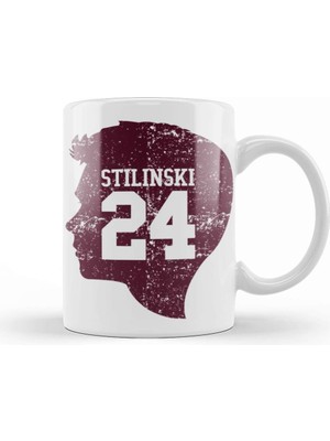 Baskı Dükkanı Stıles Stılınskı 24 Teen Wolf Serıes Teen Wolf Lover Kupa Bardak Porselen