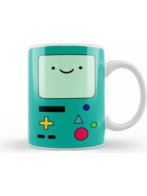 Baskı Dükkanı Adventure Time Bmo 06 Kupa Bardak Porselen