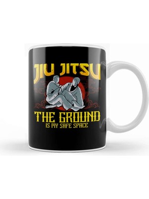 Baskı Dükkanı The Great Escape Outer Space Exploration Astronaut Kupa Bardak Porselen