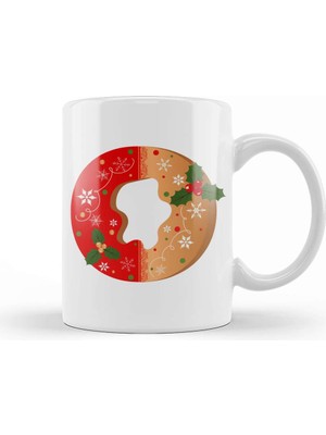 Baskı Dükkanı Yeni Yıl Yılbaşı Özel O Harfi Kupa Bardak Porselen