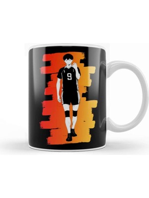Baskı Dükkanı Tobio Kageyama Haikyu Kupa Bardak Porselen