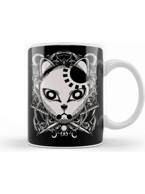Baskı Dükkanı Kimetsu No Yaiba Demon Slayer Engraving Demon Slayer Mask Kupa Bardak Porselen