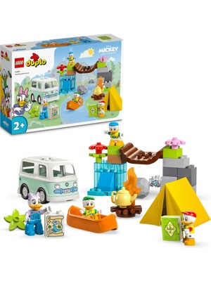 LEGO® DUPLO® Disney Mickey ve Arkadaşları Kamp Macerası 10997 - 2 Yaş ve Üzeri Çocuklar İçin Yaratıcı Aktivitelerle Dolu Yaratıcı Oyuncak Yapım Seti (37 Parça)