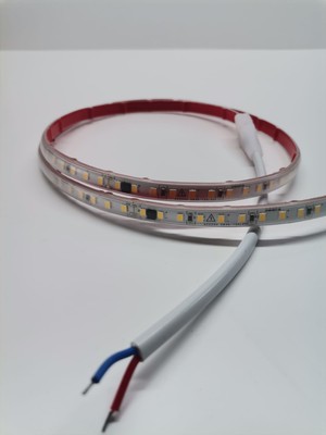 Yuled 1 Metre  220V Silikonlu Yapışkanlı 10 cm Kesimli Hortum Şerit LED  Beyaz