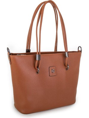 Nas Bag Kadın Omuz Çantası Taba Belinda