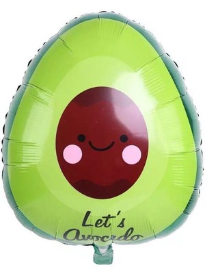 Kidspartim Avokado Folyo Balon 60X55 cm 1 Adet