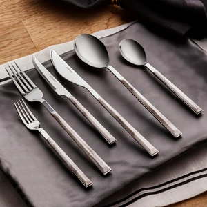 Leda 36 Parça 6 Kişilik Çatal Kaşık Bıçak Takımı White