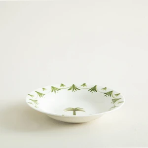 Lax Çukur Tabak 21 cm Yeşil Yeşil