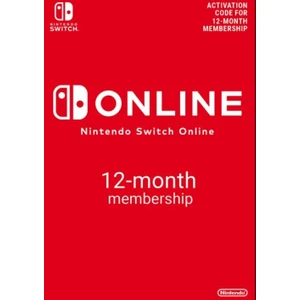 Nintendo Switch Online 12 Aylık Üyelik Europe