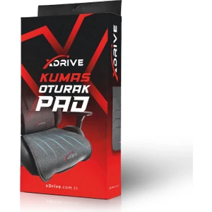 Xdrive Premium Oturak Pad Kumaş Gri