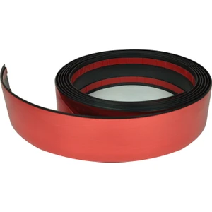 Trend Garaj Parlak Kırmızı Yapışkanlı Nikelaj 45MM - 3 Metre