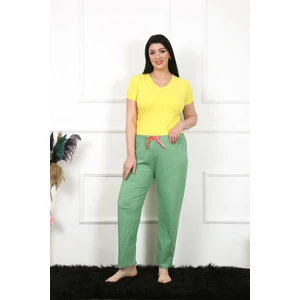Kadın Pamuklu Büyük Beden Alt Pijama 27473