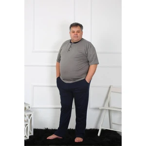Büyük Beden Erkek Penye Pijama Takım 65012
