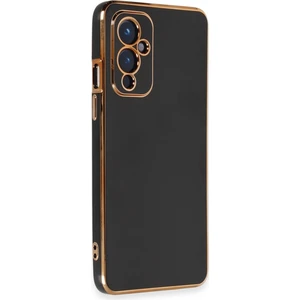 Oneplus 9 Kılıf Bark Parlak Kenarlı Silikon + Ekran Koruyucu