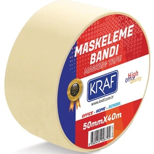 Maskeleme Bandı 50 mm x 40 m 4050G 1 Adet