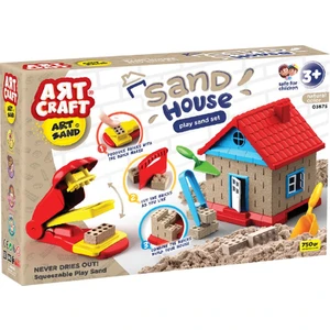 Art Craft İnşaat Kinetik Kum Ev Seti 750 gr.