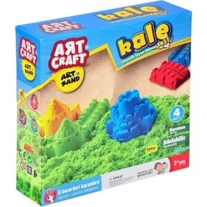 Art Craft Kinetik Kum 500 gr Kale Set