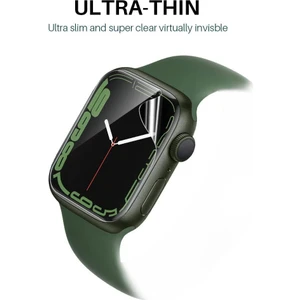 Apple Watch 8 41 mm Ekran Koruyucu Şeffaf Esnek Tpu Film 2 Adet