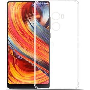 Kzy Xiaomi Mi Mix ile Uyumlu Kapak 1mm Süper Silikon Şeffaf Kılıf