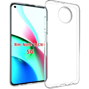 Xiaomi Redmi Note 9t ile Uyumlu Kapak 1mm Süper Silikon Şeffaf Kılıf
