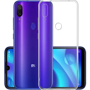 Xiaomi Mi Play ile Uyumlu Kapak 1mm Süper Silikon Şeffaf Kılıf