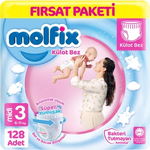 Külot Bebek Bezi 3 Beden Fırsat Paketi 64*2 128 Adet