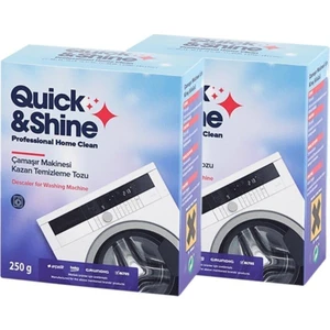 Quick Shine Çamaşır Makinesi Kazan Temizleme Kireç Sökücü Tozu 2 Li 250 gr