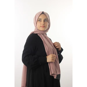 Koyu Pudra Sima Medine İpeği Şal