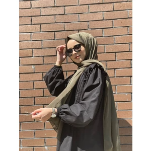 Zeytin-281 Sima Janjanlı Şifon Şal