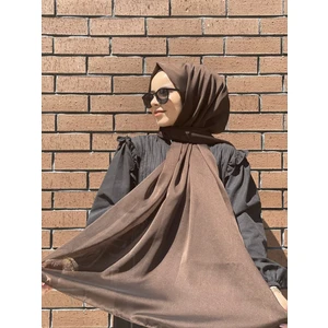 Acı KAHVE-309 Sima Janjanlı Şifon Şal
