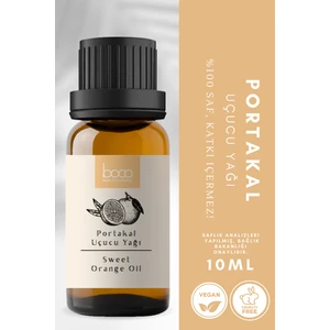 Portakal Uçucu Yağı Saf Ve Doğal Buhurdanlık Vücut Bakımı Masaj Spa Cilt Saç Bakımı 10Ml