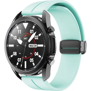Nezih Case Samsung Galaxy Watch 4 / 5 / 5 Pro 40-44 Classic 42 - 45 - 46mm Magnet Tokalı Ayarlı Silikon Kordon