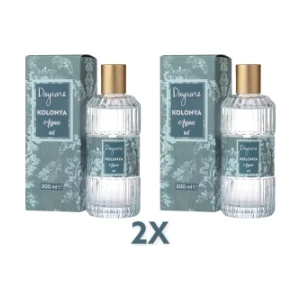Cam Şişe Aqua Kolonya 200 ml + 200 ml