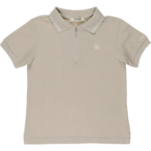 Erkek Çocuk Triko Yakalı Pike T-Shirt