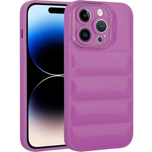 Cep Case Apple  iPhone 14 Pro Kılıf Kamera Korumalı Parlak Yumuşak Yüzey Airbag Tam Koruma Kapak