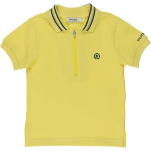 Erkek Çocuk Triko Yakalı Pike T-Shirt