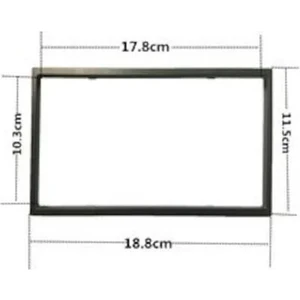 Oto Teyp Plastik Dabıl Teyp Çerçevesi Far-San Ince Çita 7inç 7